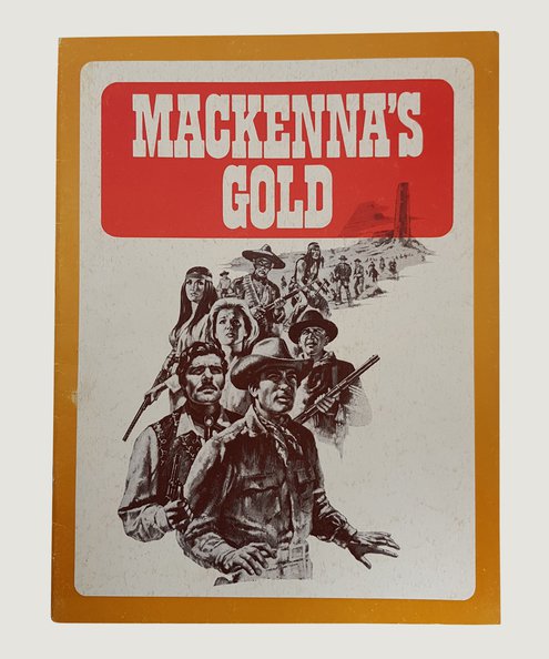  Mackenna's Gold [Souvenir Book].  Klar, Arthur.